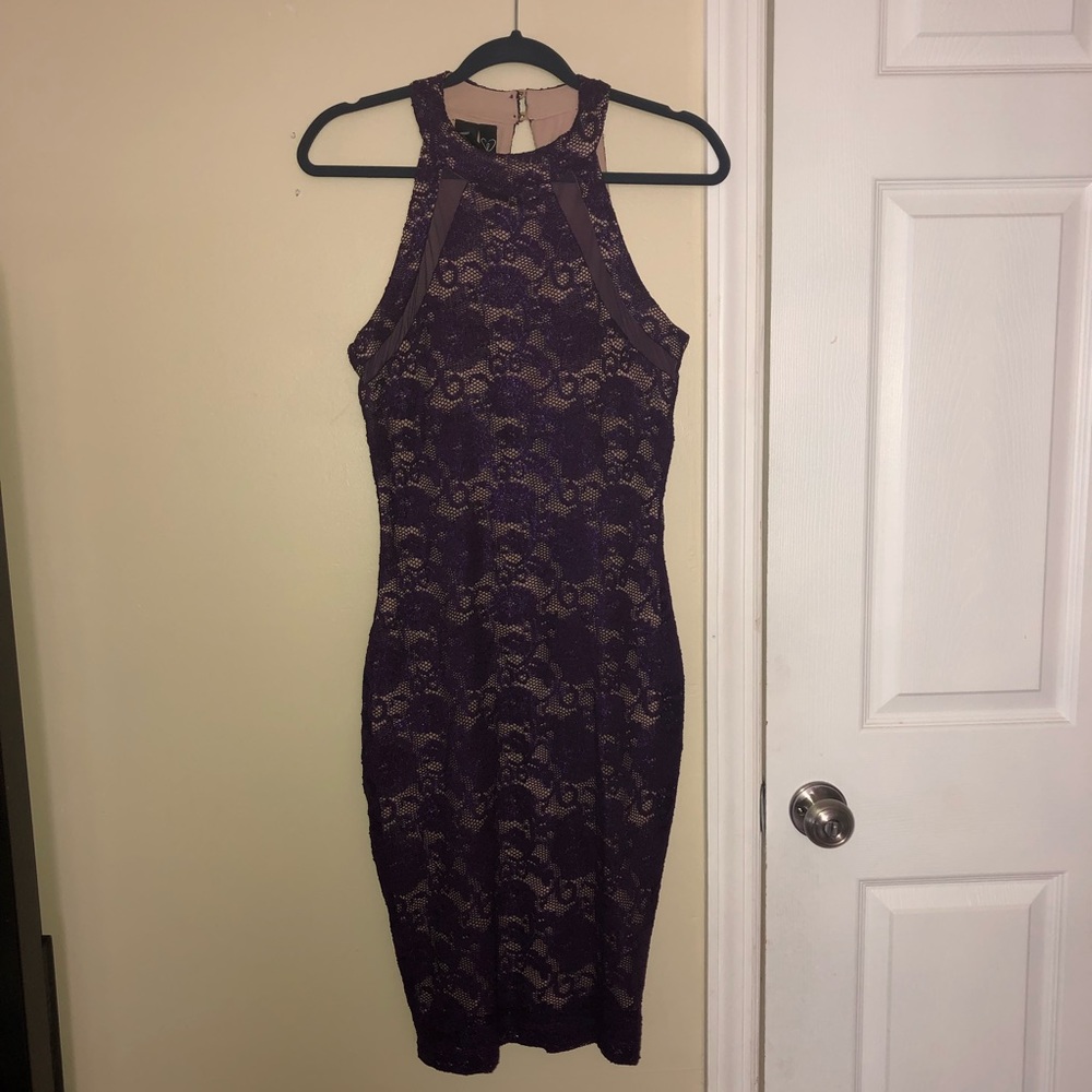 Windsor purple lace dress